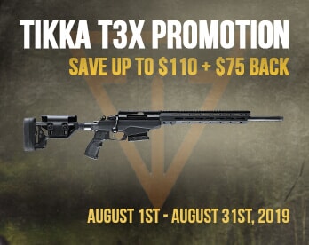 Tikka T3x Promotion