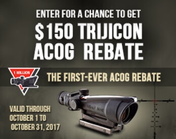 Trijicon $150 Rebate