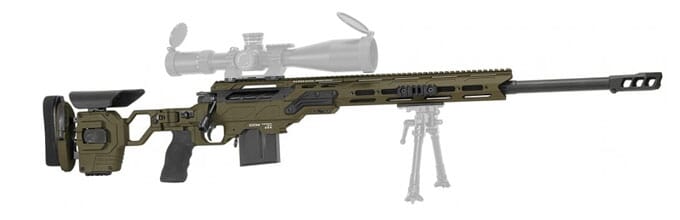 Cadex Defense CDX-30 LITE .308 Win 24 1:11.25 Bbl Hybrid OD Green/Black  Rifle w/MX1 Muzzle Brake CDX30-LITE-308-24-BR20-D2F1N-HOD For Sale!