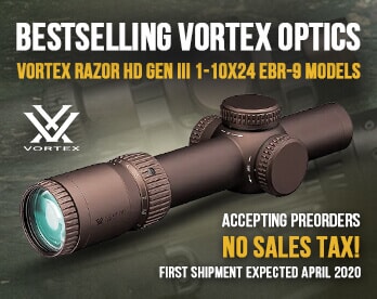 Bestselling Vortex Optics 2020