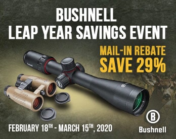 Bushnell Leap Year Savings 2020