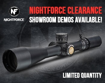 Nightforce Demo and Clearance