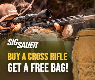 SIG Sauer CROSS Rifle Free Bag Promo
