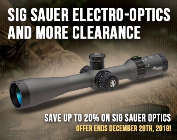 Sig Sauer and more clearance 2019