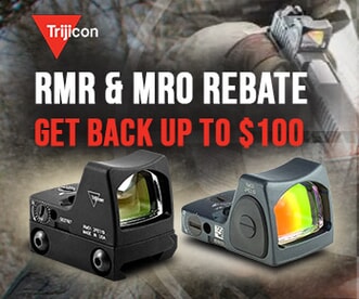 Trijicon RMR & MRO Rebates!