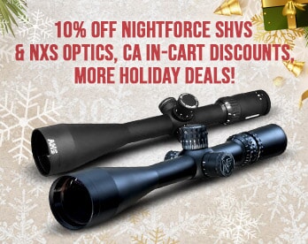 NF SHV & NXS, CA, More Holiday Deals!