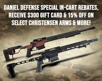 CA 300 sale & Daniel Defense Special!