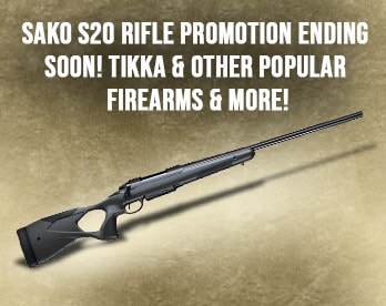 Sako S20 Rifle Promotion Ending Soon!