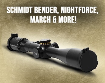 Schmidt Bender, Nightforce & March Sale!