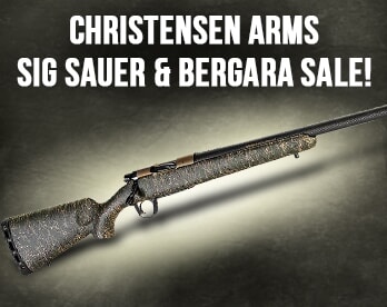 CA, Sig Sauer, Bergara Sale