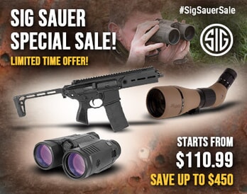 Sig Sauer Hunting Optics Sale!