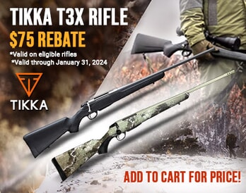 Tikka Rebates Hunting Rifles and Optics