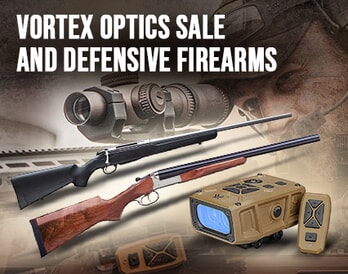 15% OFF Vortex Optics Defensive Firearms!
