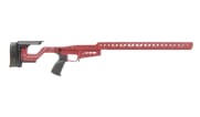 Accuracy International AT-X AICS Rem 700 Short Action/Long Upper Fire Red Chassis System 29642FR