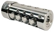 APA The Answer Muzzle Brake 1/2x28 .223 Cal Stainless Steel APA-ANSWER-1-2x28-223-SS