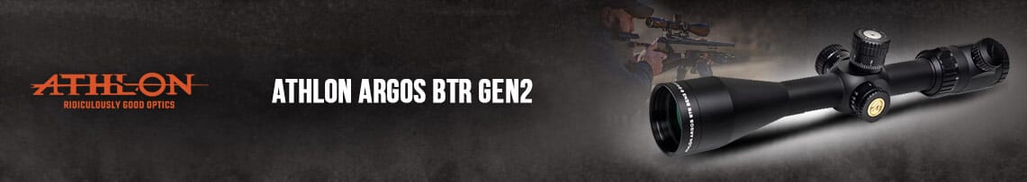 Athlon Argos BTR GEN2 Riflescopes