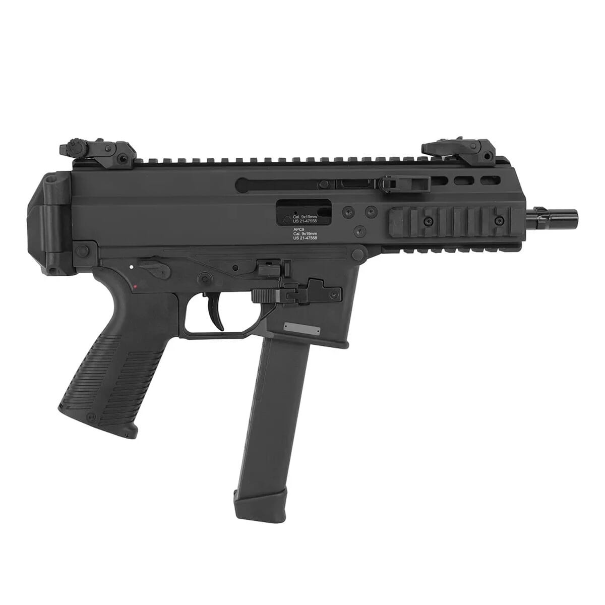 B&T APC9 PRO-G 9mm Pistol w/Glock Mag BT-36039-G