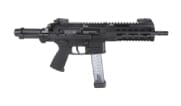 B&T SPC9 9mm Black Pistol w/Telescopic Brace Adapter BT-500003-TB-US