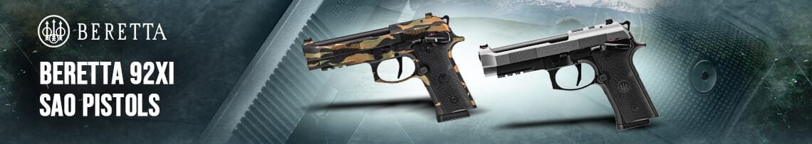 Beretta 92Xi SAO Pistols