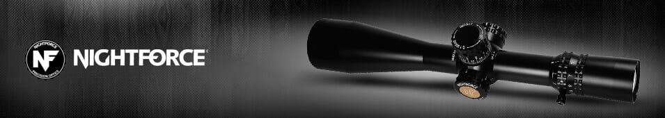 Nightforce ATACR 5-25x56 F1 Rifle Scopes
