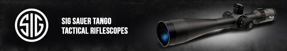 Sig Sauer TANGO Tactical Rifle Scopes