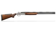 Benelli 828U 12-ga 3" 26" AA-Grade Satin Walnut Engraved Nickel Receiver O/U Break Action Shotgun 10703