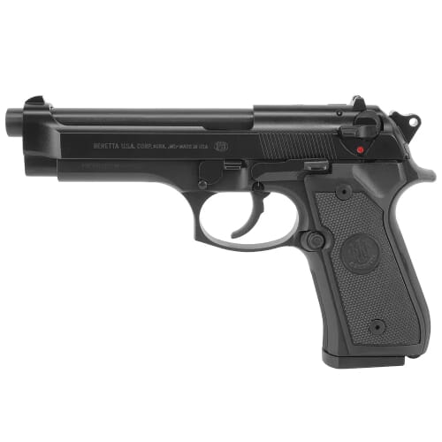 Beretta 92FS Bruniton 9mm 3-Dot/Plastic CA Compliant Pistol w/(2) 10rd Mags J92F300CA