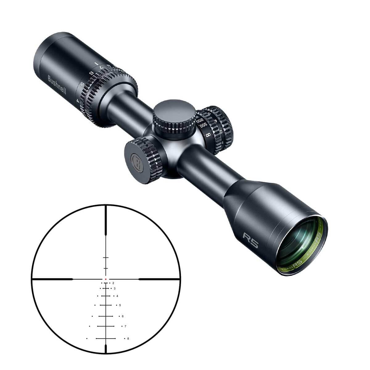 Shop Bushnell Trophy R5 4-12x40mm DOA-LRH800 EXO Black Riflescope