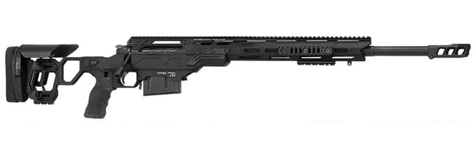 Cadex Defense CDX-30 TAC 6 Creedmoor 24" 1:7.5" Bbl Skele-Stock Black Rifle w/MX1 MB CDX30-TAC-6CM-24-BS20-D2A1N-BLK