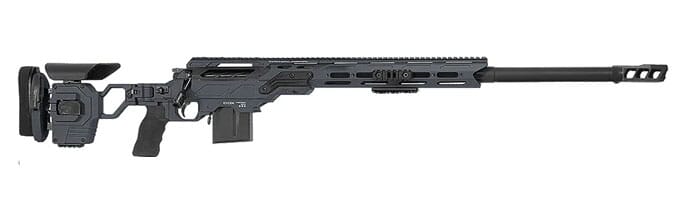 Cadex Defense CDX-R7 FCP (Field Comp) SA .308 Win 24 1:11.25 Bbl Skeleton  Stock Hybrid Grey/Black Rifle w/MX1 Muzzle Brake  CDXR7-FCP-308-24-BS20-D2F1N-HGB For Sale!