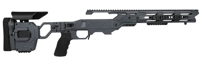 Cadex Defense Lite Strike Sniper Grey Tikka-T3 SA for Tikka CTR Mag Standard Folding 20 MOA Chassis STKLT-CTR-RH-SA-R-20-A-GRY