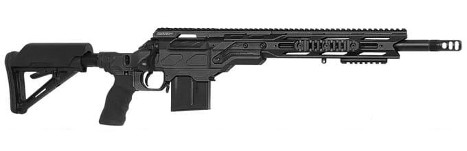 Cadex Defense CDX-R7 CPS (Takedown) SA 6.5 Creedmoor 16.5" 1:10" Bbl Black Rifle w/MX1 MB CDXR7-COPS-308-165-BR20-D2E1N-BLK