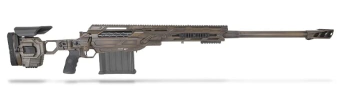 Cadex Defense Tremor .50 BMG 29 1:15 Bbl 1-14 TPI Battle Worn Tan Rifle w/Round  Bolt Knob & MX1 Muzzle Brake CDX50-DUAL-50-29-BR40-D2J5N-BWT For Sale