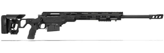 Cadex Defense CDX-33 LITE .338 Lapua Mag 27" 1:9.5" Bbl Skele-Stock Black Rifle w/MX1 MB CDX33-TAC-338-27-BS30-D2D3N-BLK
