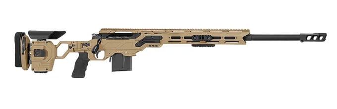Cadex Defense CDX-MC KRAKEN Multi-Cal .308 Win 24" 1:11.25" Bbl Hybrid Tan/Blk Rifle w/MX1 MB CDXMC-KRKN-308-24-BR20-D2F1N-HTB