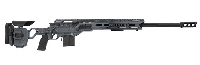 Cadex Defense CDX-MC KRAKEN Multi-Cal 6.5 Creedmoor 24" 1:8" Bbl Hybrid Gry/Blk Rifle w/MX1 MB CDXMC-KRKN-6.5-24-BR20-D2B1N-HGB