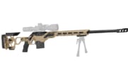 Cadex Defense CDX-R7 LCP (Lite Comp) LA .300 Norma Mag 26" 1:8" Bbl Skele-Stock Hybrid Tan/Blk Rifle w/MX1 MB CDXR7-LCP-3NM-26-BS30-D2B1N-HTB