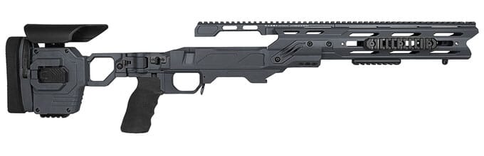 Cadex Defense Dual Strike Sniper Grey Rem 700 SA Standard Folding 20 MOA for DSSF 3.055" Chassis STKDL-REM-RH-SA-R-20-B-GRY