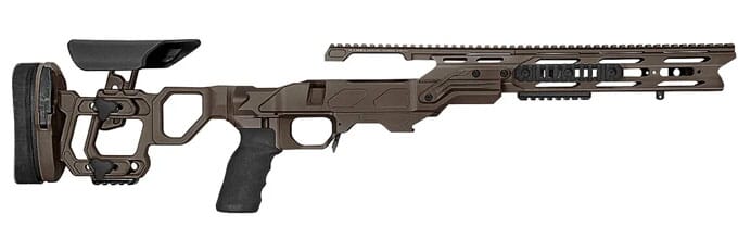Cadex Defense Field Tactical Stealth Shadow Rem 700 LA Skeleton Fixed 20 MOA #8-40 for SSSF 3.850" CIP Chassis STKFT-REM-RH-LA-B-208-E-SSV