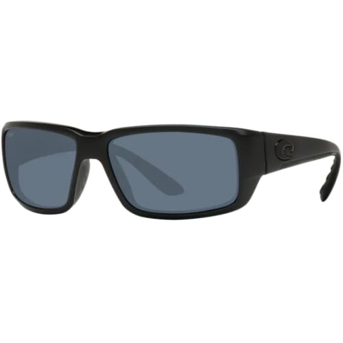 Costa Fantail Blackout Frame Sunglasses w/Gray 580P Lenses 06S9006-90060159