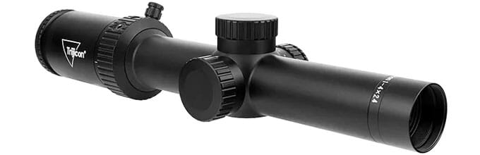 Trijicon Credo HX 1-4x24 SFP w/ Green Standard Duplex  30mm  Satin Black Riflescope 2900010