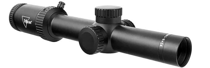 Trijicon Credo HX 1-6x24 SFP w/ Red LED Dot  BDC Hunter Holds .223  30mm  Satin Black Riflescope 2900020