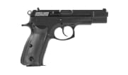 CZ-USA 75 BD 9mm 10rd Blk Handgun w/Polycoat Steel Fixed Sights Decocker Blk Plastic Grips CA-Compliant 01130