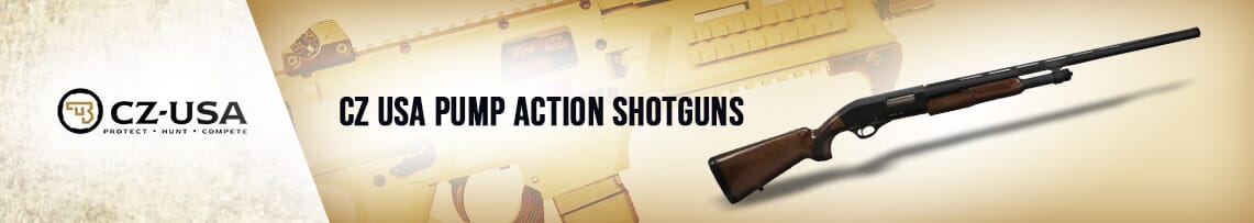 CZ USA Pump Action Shotguns