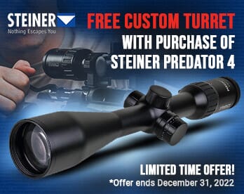 Steiner Free Custom Turret Sale!