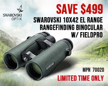 Swarovski 10x42 EL Range Sale!