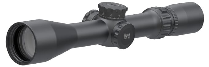 March Compact Tactical 2.5-25x42 MML Non-Illuminated 0.1 MIL SFP Riflescope D25V42TML-MML