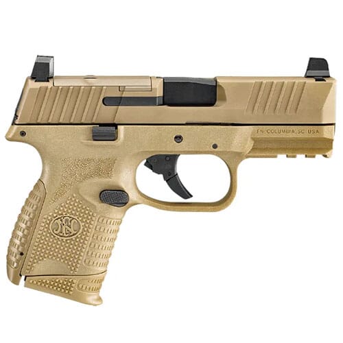 FN 509 Compact MRD 9mm 10rd NMS NMS FDE Pistol 66-100575