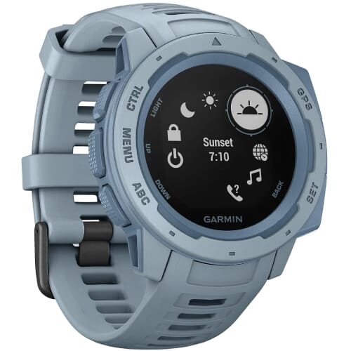 Garmin Instinct Sea Foam Smartwatch 010-02064-05 for Sale