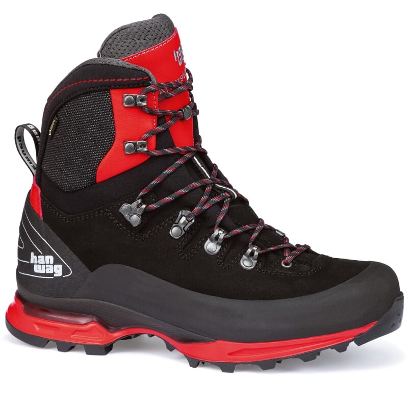 Hanwag Alverstone II GTX Black/Red Size 10 Trek Boot H200900-10 for ...